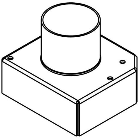 Wiremold 152CHA :: 1 1/2 GANG 2IN CONDUIT HOUSING ASB